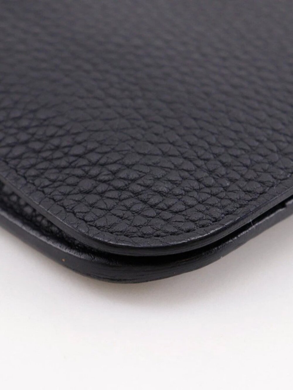 HERMES Dogon Duo Purse black Togo unisex - Picture 4 of 12